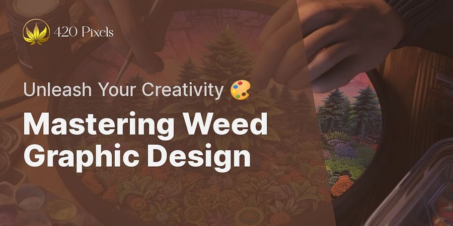 Mastering Weed Graphic Design - Unleash Your Creativity ๐จ
