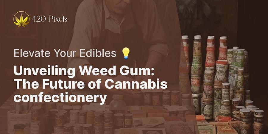 Unveiling Weed Gum: The Future of Cannabis confectionery - Elevate Your Edibles 💡